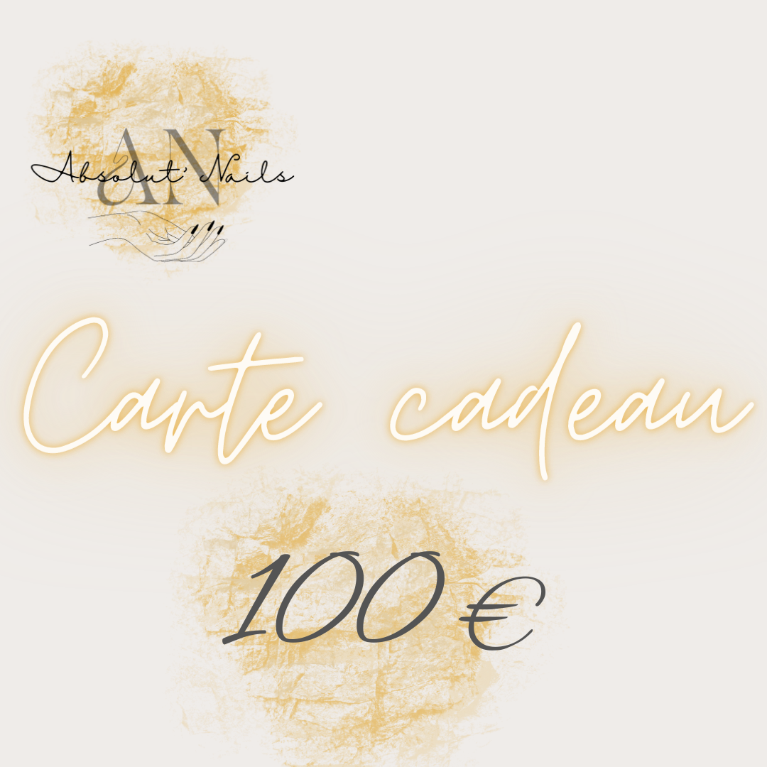 Carte Cadeau 100€