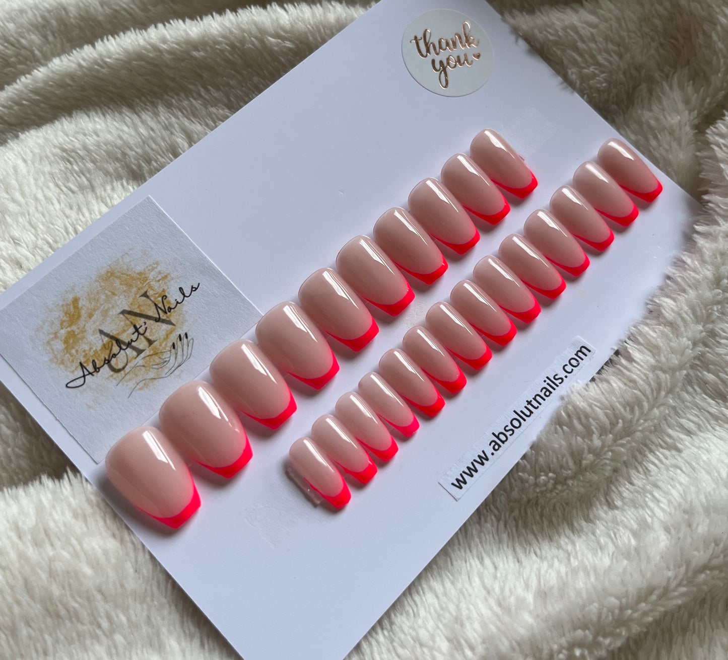 Neon Pink French